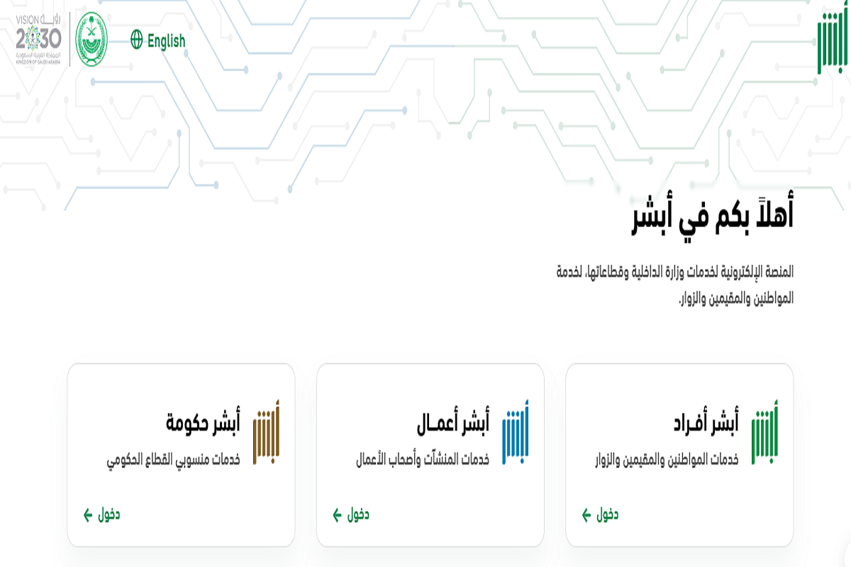 التقديم على بطاقات ذوي الاحتياجات الخاصة السعودية