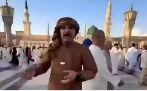 السبب الحقيقي لمنع الفنان عبد الله بالخير من دخول المسجد النبوي 