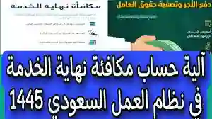 وزارة الموارد البشرية توضح طريقة حساب نهاية الخدمة في السعودية 1445