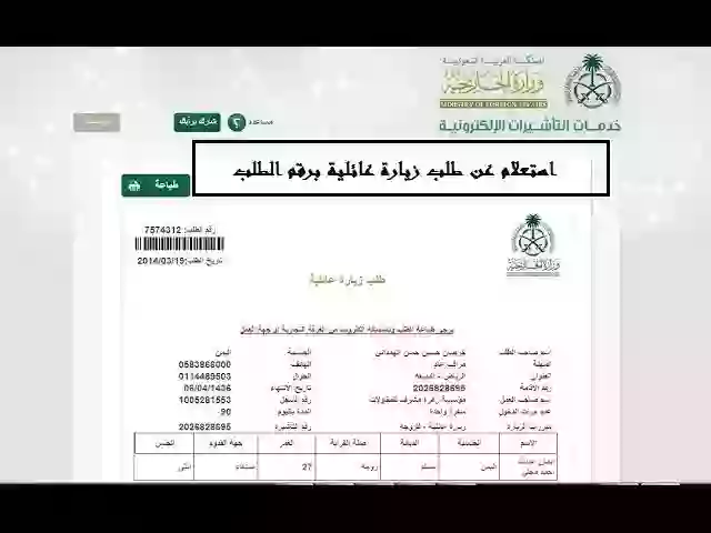 الشروط الجديدة لاستخراج زيارة عائلية لأسرة مقيم في السعودية